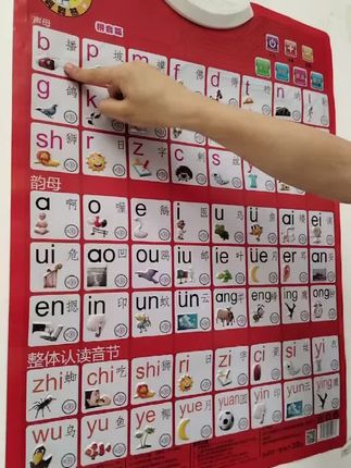 aoe拼音字母表26个英文字母挂图乘法口诀表幼儿园新手入门#幼小衔接 #拼音 #学拼音 #启蒙早教 #学拼音神器