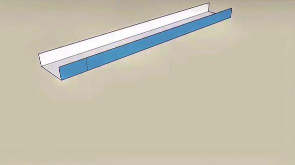 三通画线方法(三),桥架斜上45度三通