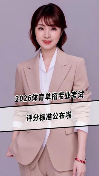 2026年体育单招评分标准公布啦,看看自己专项有变化吗?#高考#高三#体育单招#学业规划#志愿填报