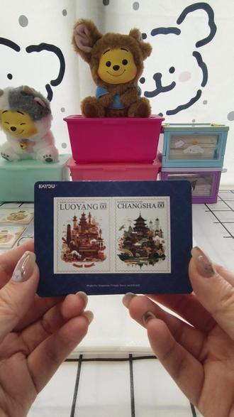 自制城市邮票卡 #自制 #手工 #贴纸 #卡片 #收纳