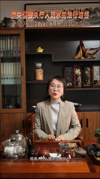 普通人查失信被执行人流水方法 ##法律科普 ##强制执行 ##债务维权 ##律师调查令 ##司法审计