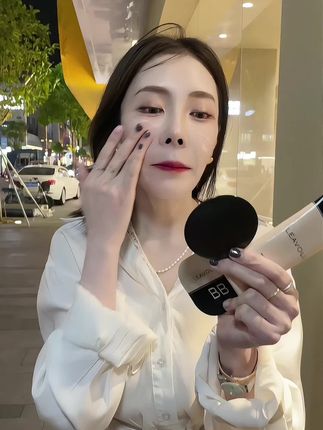 #BB霜 遮瑕 水光 定妆三合一 清薄贴肤 显白透亮#补妆不卡粉