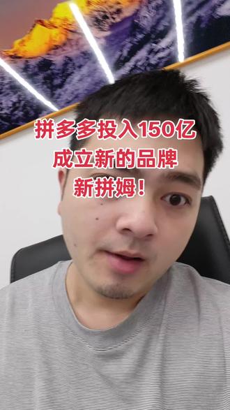 #新拼姆 拼多多投入150个亿成立新的品牌新拼姆!入驻条件以及链接持续关注!#temu #跨境电商