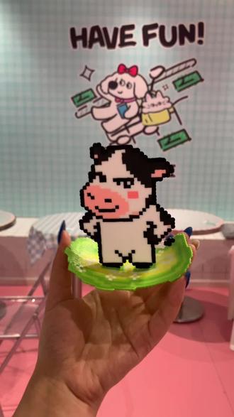 拼豆创新如此简单 #拼豆 #拼豆图纸 #拼豆创意 #柳智敏 #拼豆教程