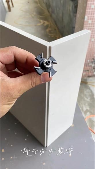 门墙柜做海棠角工艺,这样制作更标准快捷