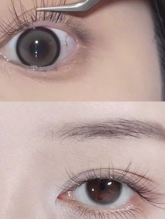 清冷破碎感狐系假睫毛自然仿真超细软分段式睫毛贴 #假睫毛 #假睫毛推荐 #睫毛精 #美妆好物
