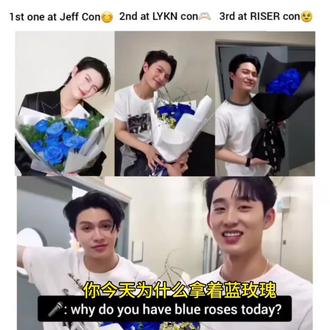 威廉是一只拥有蓝色妖姬的幸福小狗#Williamest#威鲨#William#est@DOU+上热门