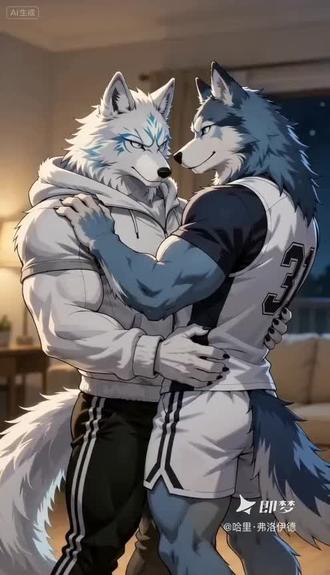 跳支舞吧,哈迪斯~ #ai #furry兽人 #狼系兽人 #furr兽人 #兽人cp