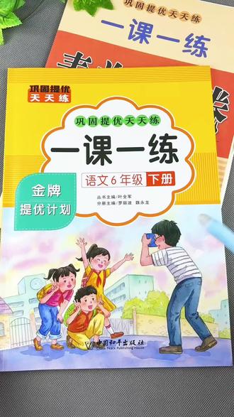 六年级下册一课一练配素养测试卷 六年级下册语文同步训练涵盖语文同步练习册与同步测试卷语文一课一练#语文一课一练 #语文测试卷 #六年级下册语文 #同步练习册 #测试卷