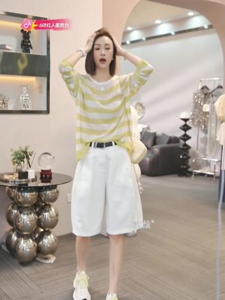 #自带松弛感的慵懒风穿搭 【熙薇品牌】厚底老爹鞋女款透气薄款鞋子女鞋白色增高运动鞋H2910#普通人的穿搭心得 #旅游穿搭主打一个漂亮 #夏日中性风穿搭日记 #暑假出游穿搭