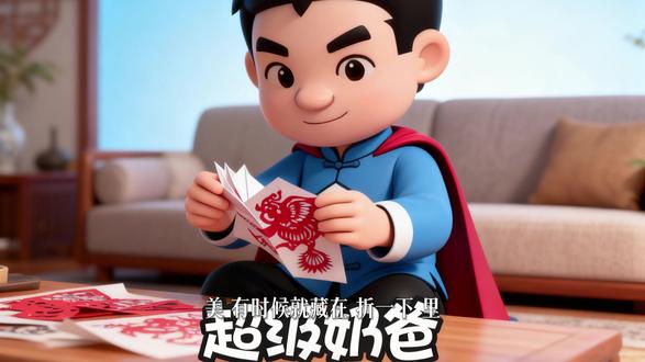 非遗传承:剪纸里的对称秘密 窗花剪纸,对称、阴阳、镂空,用剪刀剪出窗花里的年味。