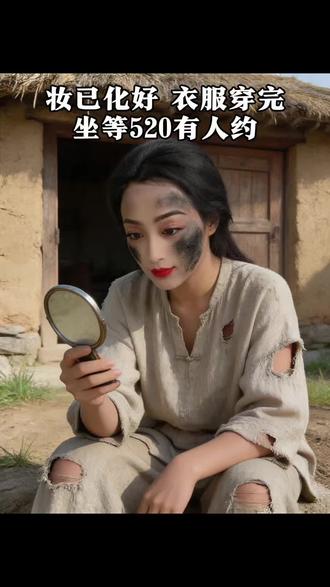 妆已化好,衣服穿好,520有人约吗😂😂😂