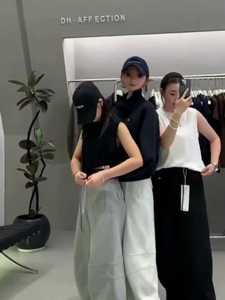 格洛森秋季新款梨型身材宽松高腰休闲直筒裤显瘦百搭时尚阔腿长裤#秋季新款 #高腰直筒裤 #休闲直筒裤 #显瘦直筒裤 #百搭直筒裤