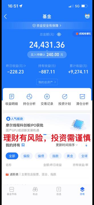 挑战每天定投100元纳斯达克#理财#基金小白#定投基金#纳斯达克 理财有风险,投资需谨慎