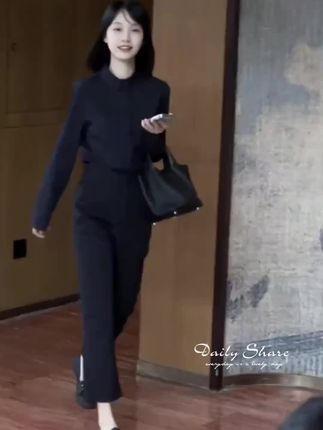 #衬衫 #简约裤子 #裤子两件套