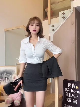 #高级感穿搭 #职业穿搭 #通勤搭配 #包臀裙 #衬衫