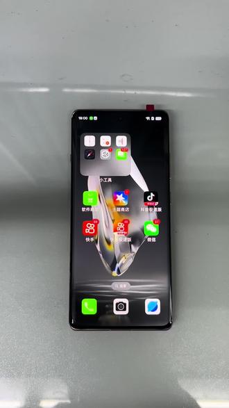 适用一加ace3曲面更换风铃屏幕显示效果#手机维修换屏 #屏幕录制 #爆屏修复 #风铃屏幕