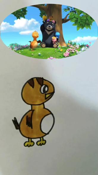 萌鸡小队简笔画#简笔画 #创意儿童画 #动画