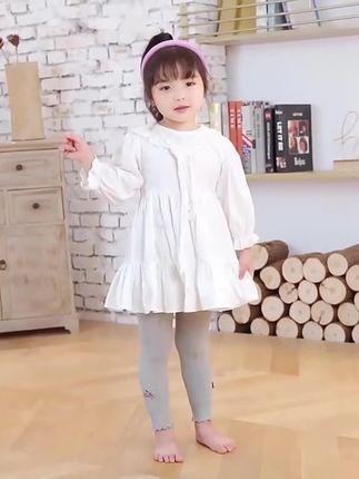 女童打底裤#萌娃穿搭 #生女儿就要这样穿 #女宝穿搭