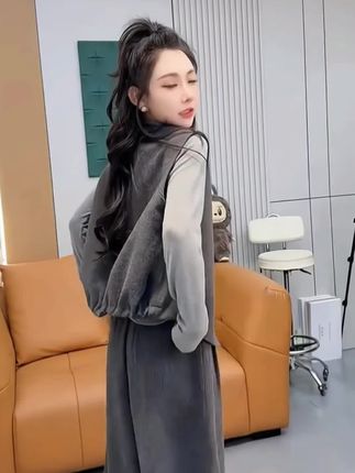 #时尚三件套 #显瘦穿搭 #慵懒风穿搭