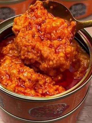 #黄子韬推荐 蟹黄酱#拌饭酱#拌面酱#蟹黄酱拌面 蟹黄酱咸蛋黄味蟹黄蟹肉拌饭拌面即食配饭110g*6