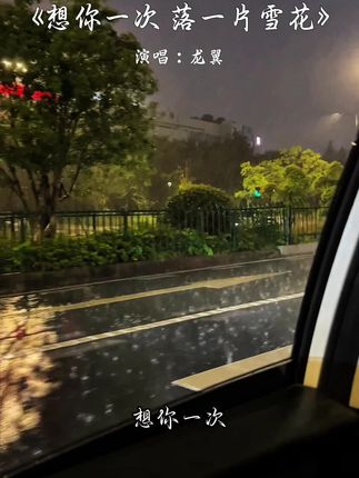 “想你一次落一片雪花,世上就有了珠穆朗玛,还放不下对你的牵挂,不怪你狠心怪我太傻”#想你一次落一片雪花