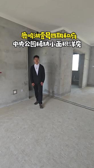 中央公园鹿鸣湖壹号四期和府的改善洋房,116平三室两厅两卫许昌面积最小的洋房 南北双阳台户型通透性无敌,好楼层全天采光和视野#许昌馬小马探房 #洋房 #中央公园 #洋房一梯两户