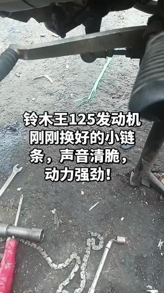 #摩托车修理 ,铃木发动机更换正时链条!