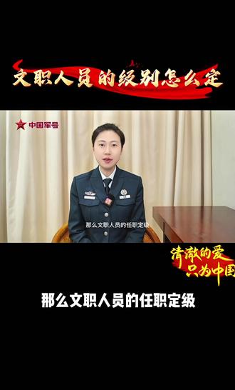 文职人员的级别怎么定#军队文职 #文职选岗 #文职岗位 #文职 #文职考试
