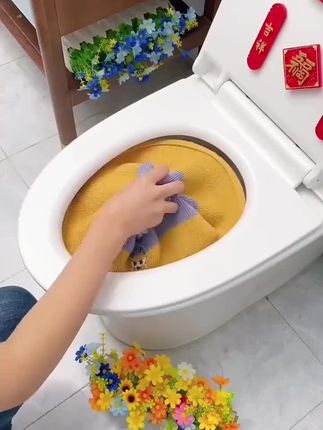 马桶坐垫,家用坐便马桶垫,通用马桶垫坐垫,可水洗冬季加厚坐便垫圈#家用好物 #卫生间好物 #每天好物分享