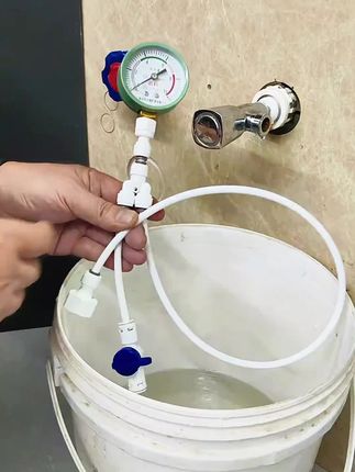 检测漏水检测压力非常的方便快捷#实用工具 #方便又实用