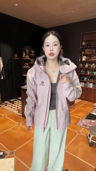 凯乐石冲锋衣上身实拍分享讲解细节#凯乐石冲锋衣 #凯乐石
