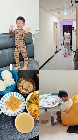 #真实生活分享计划 琐碎温暖的一天❤️#九七年宝妈#全职宝妈 #做家务 #亲子