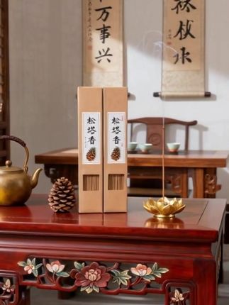 天然松塔香。#线香#香文化#松塔香#住宅有讲究 #香文化传播