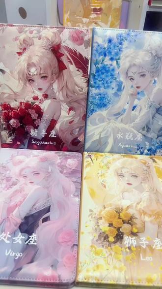 这个十二星座本也太美了吧!#本子控 #好看本子 #可爱本子 #同人本 #美少女战士