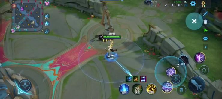 终于和闺蜜拍上了#这游戏不花钱 #王者荣耀 #瑶 #放风筝