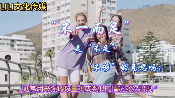 “不一而足”的真正含义『知性·中国文化·成语』#历史文化#传承弘扬中国传统文化