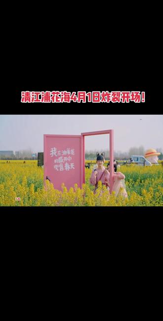 清江浦花海4月1日炸裂开场!
千亩金黄+绝美彩色油菜花,拍照绝绝子!
春假音乐露营、五一草坪音乐会,好玩到停不下来!
更有9.9抵30、49.9抵100团购券,我们花海见!左下角冲淮安#淮安油菜花海#清江浦油菜花海#春假#吃喝玩乐#油菜花