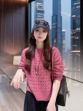 #早秋新品 #毛衣 #气质穿搭 #休闲百搭 #谁穿谁好看