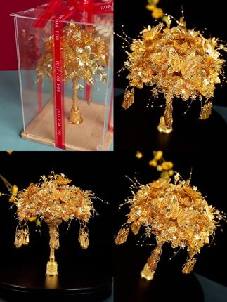 爱是金色的!超提气质手捧花,见证你的闪耀时〝爱是金色的!超提气质手捧花,见证你的闪耀时刻!!#金色手捧花#闺蜜结婚礼物自己做 #手捧花#婚礼手捧花#送闺蜜结婚礼物