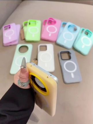 ZMGX果冻肤感纯色磁吸适用iPhone16promax手机壳华为P70小米15套#手机壳#果冻纯色磁吸手机壳#这个手机壳真的长在我心巴上