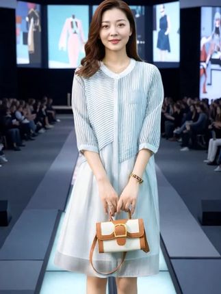 #早秋穿搭 #轻奢女装 #时尚洋气显瘦连衣裙 #引领时尚潮流 #美出高级感 @巨量千川