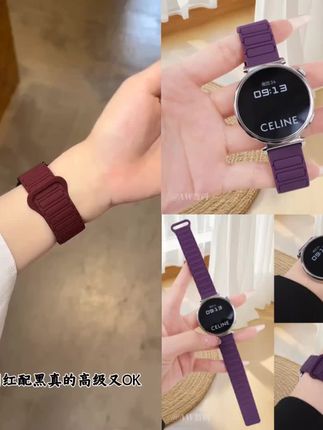 #表带 aw适用华为WATCH GT5表带女GT4/GT5Pro手表 GT3/GT2磁吸硅胶表带#手表带 #表带更换 #表带配件 #磁吸硅胶表带 @DOU+上热门 @巨量千川 @小店随心推