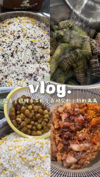 来啦 我来更新啦#粽子变装 #粽子究竟有多少种口味