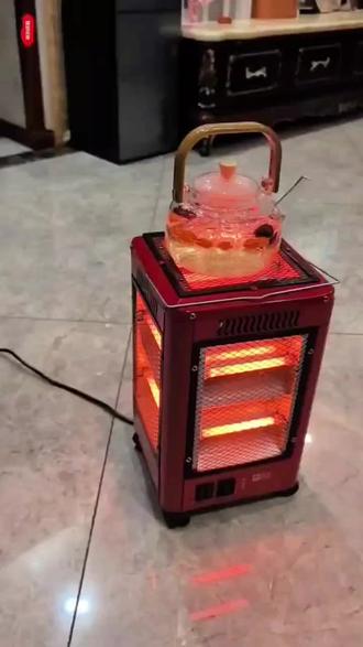 家用烧烤型五面取暖器节能烤火器电烤炉烤火炉小太阳立式电暖气#取暖器 #烤火器 #电烤炉 #家用烧烤神器