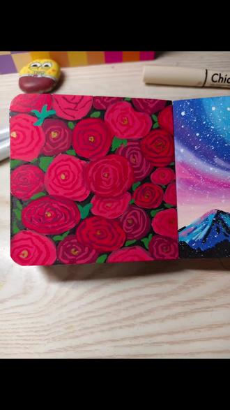 玫瑰花丛,小画一幅。
临摹:小豆爱画画
#画画 #丙烯马克笔绘画 #跟着抖音学画画 #画画过程分享