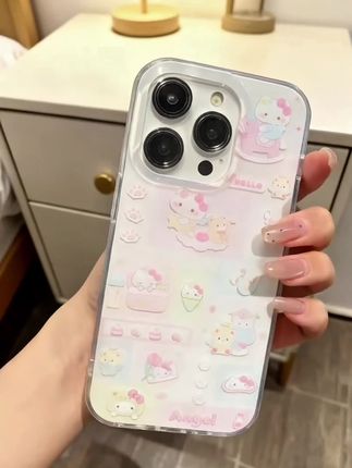 小熊头套Kitty简直不要太可爱啦#手机壳 #少女心 #这个手机壳真的长在我心巴上了 #仙女必备 #快分享给你的好友