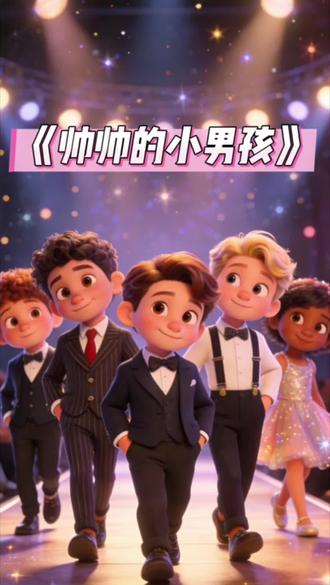 越听越上头的儿歌,自信的小男孩超帅超可爱~ #100首网红儿歌推荐 #创作者中心 #创作灵感 #0到3岁早教儿歌 #跳舞儿歌0-3岁