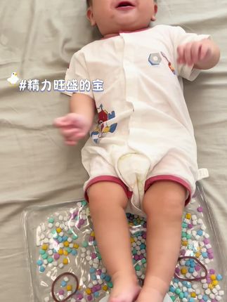 #精力旺盛的宝宝 白天多动动,晚上就睡香香啦#宝妈分享 #带娃好物 #强烈推荐 #带娃神器