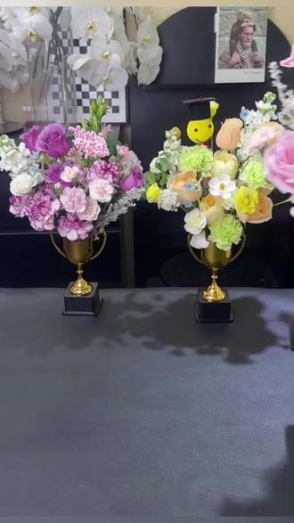 全网爆火的奖杯花束🏆,母亲节你是我的冠军妈妈,毕业季送学生也超有仪式感。#奖杯花束#冠军妈妈 #毕业季花束 #好看又好做 #好物推荐🔥